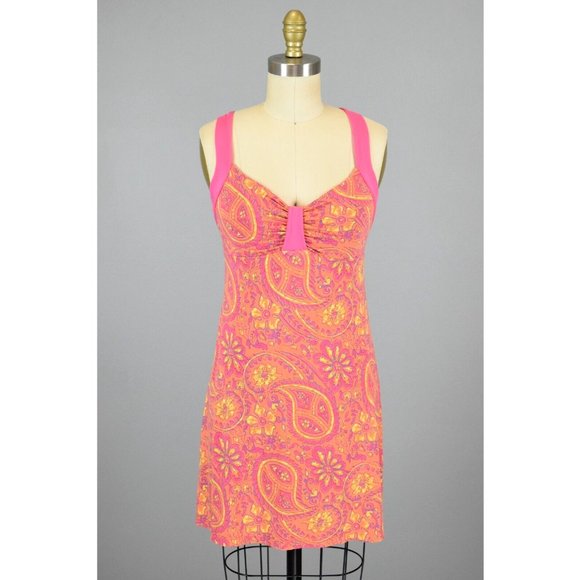Cosabella Dresses & Skirts - COSABELLA MADE IN ITALY PINK FLORAL PRINT MINI DRESS
